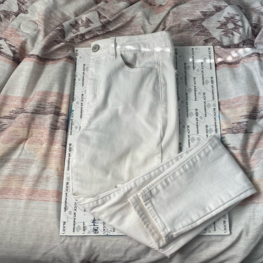 White jeans